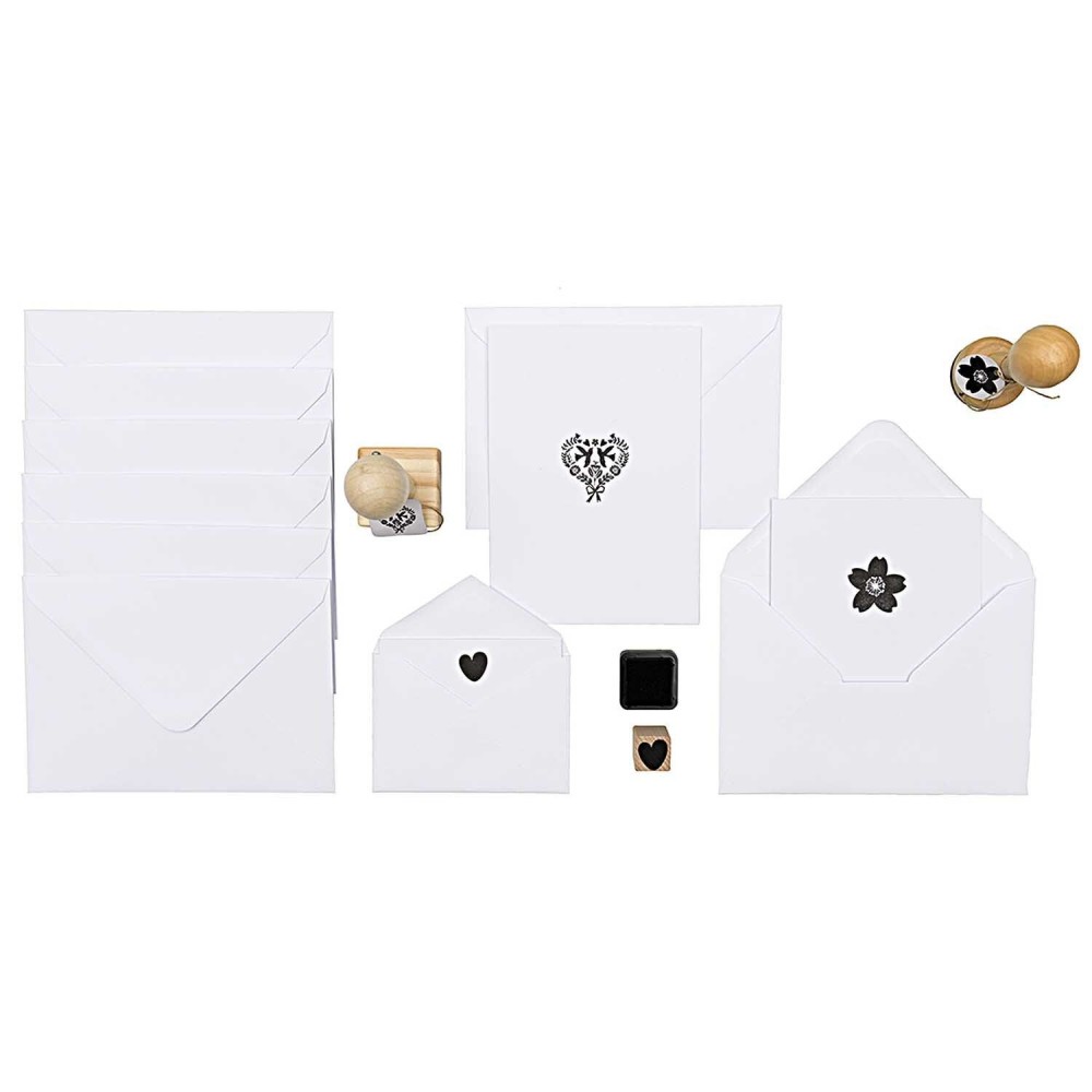 Set of wooden stamps Birthday - Paper Poetry - 9 pcs.