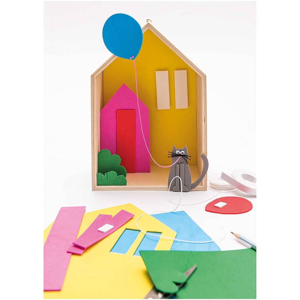 Zestaw gumowej pianki 20 x 30 cm - Rico Design - 2 mm 10 ark.