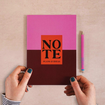 Notebook Bold Block A5 - Good Tuesday - softcover 90 g