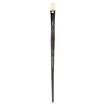 Flat natural bristle 2402F series brush - Renesans - no. 8