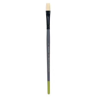 Flat synthetic bristle 1005F series brush - Renesans - no. 8