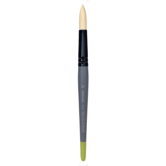 Round synthetic bristle 1005R series brush - Renesans - no. 20