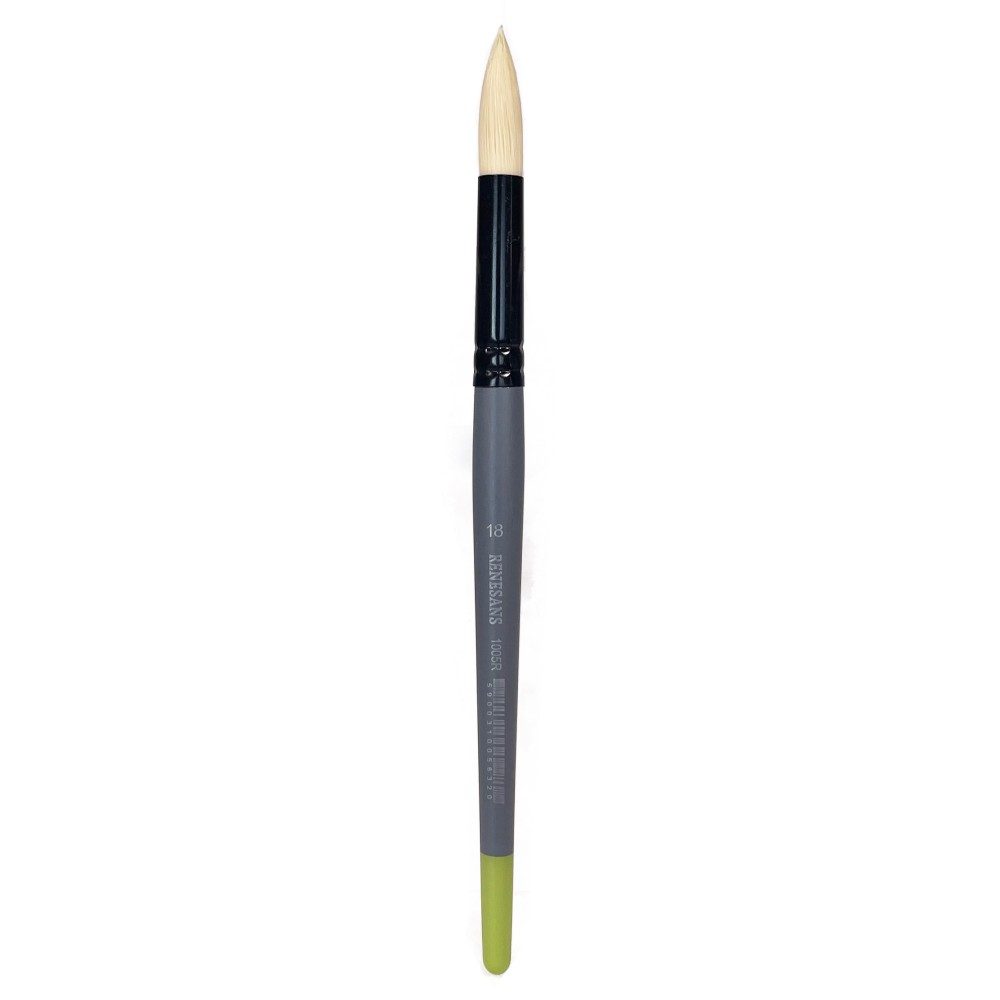 Round synthetic bristle 1005R series brush - Renesans - no. 18
