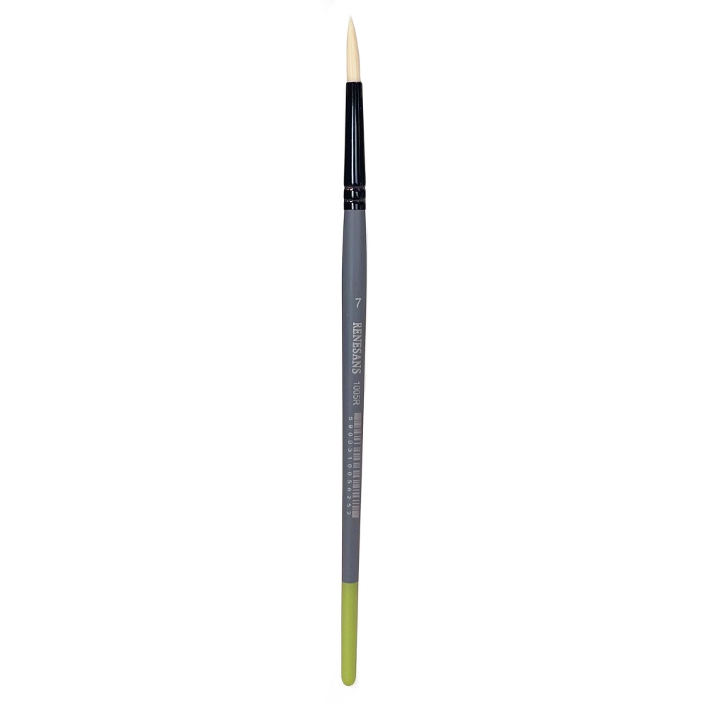 Round synthetic bristle 1005R series brush - Renesans - no. 7