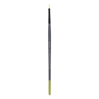 Filbert synthetic bristle 1005FR series brush - Renesans - no. 0