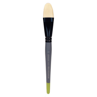 Filbert synthetic bristle 1005FR series brush - Renesans - no. 24