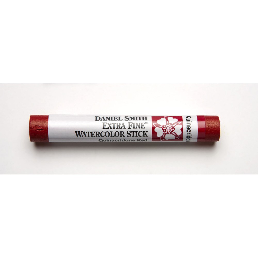 Extra Fine Watercolor stick paint - Daniel Smith - Quinacridone Red