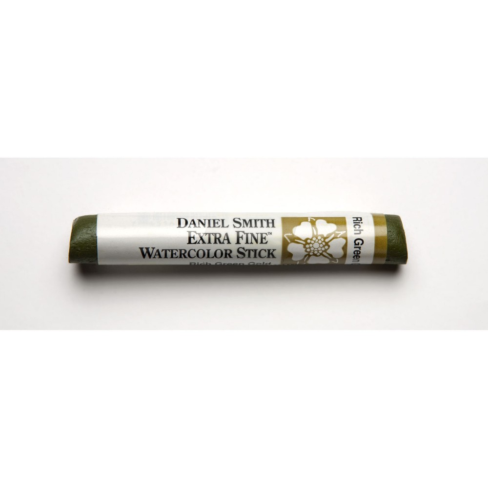 Farba akwarelowa Extra Fine w sztyfcie - Daniel Smith - Rich Green Gold