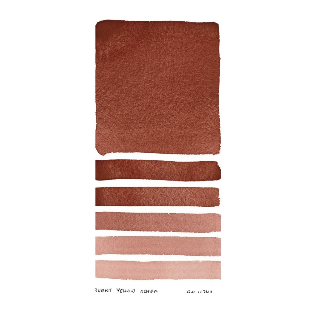 Farba akwarelowa Extra Fine w sztyfcie - Daniel Smith - Burnt Yellow Ochre