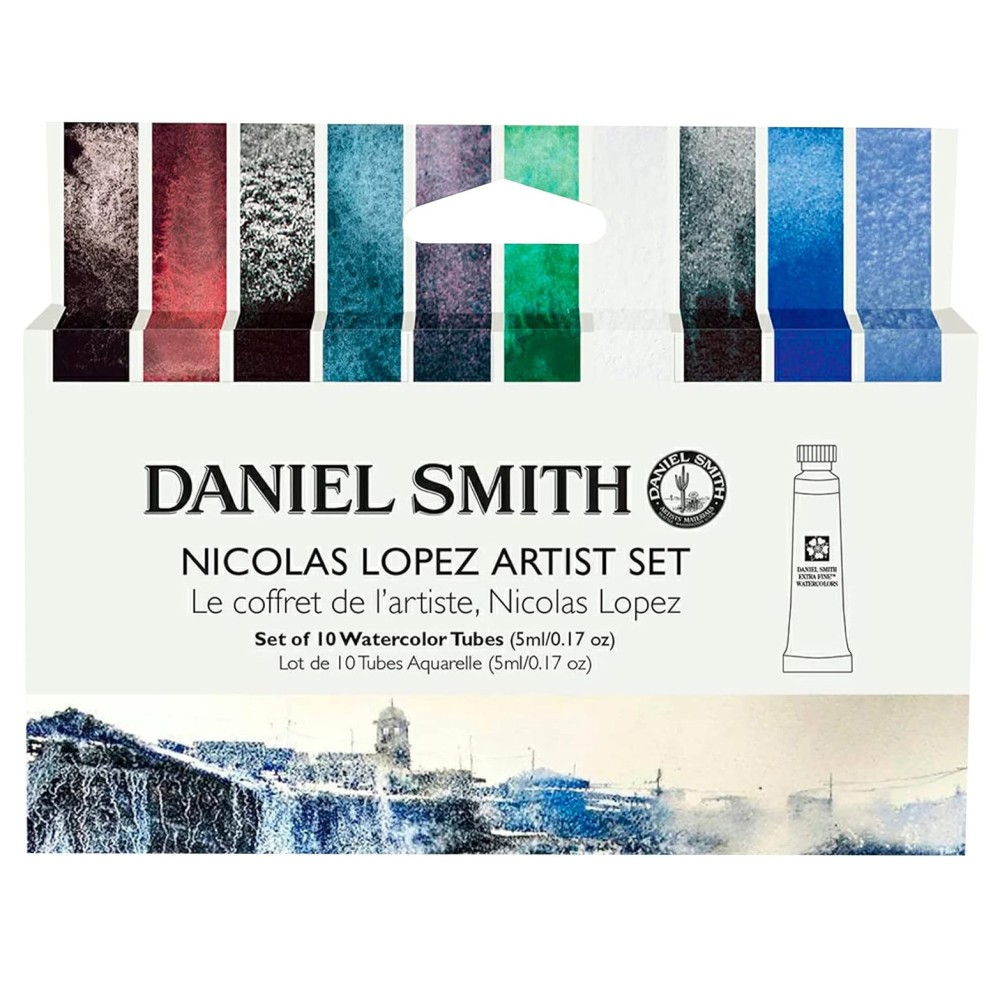 Zestaw akwareli Extra Fine Nicolas Lopez Artist - Daniel Smith - 10 x 5 ml