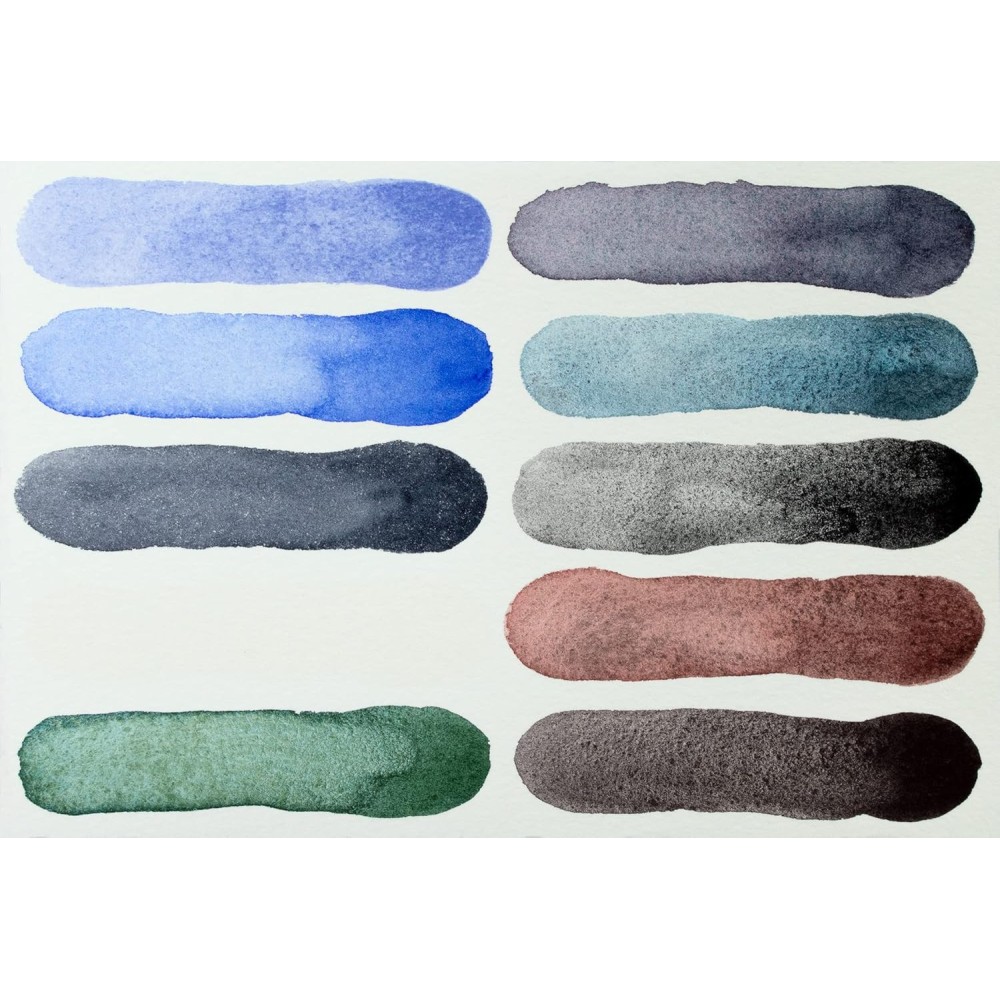 Set of Extra Fine Nicolas Lopez Artist Watercolor paints - Daniel Smith - 10 x 5 ml