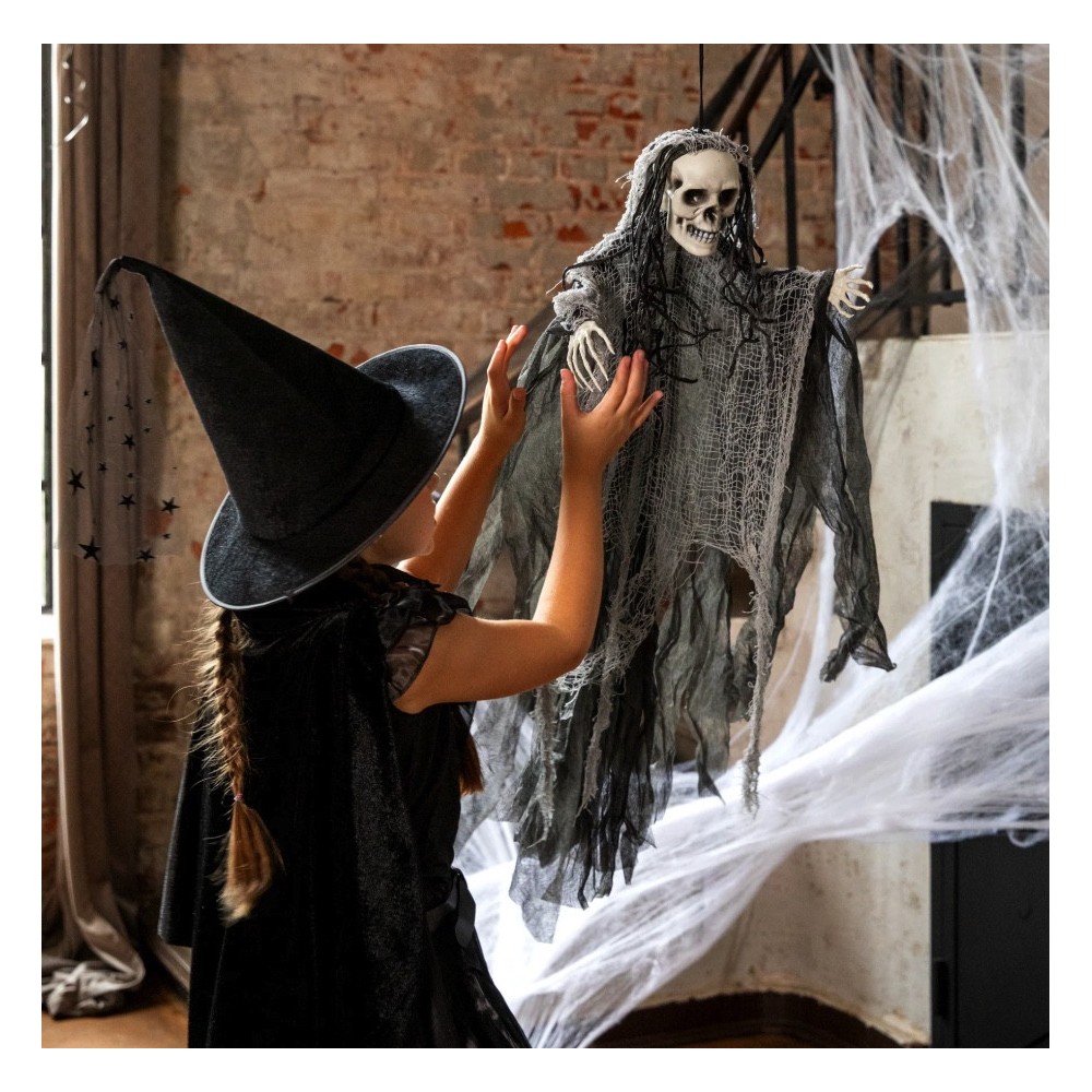 The hanging Halloween decoration Skeleton - 90 cm