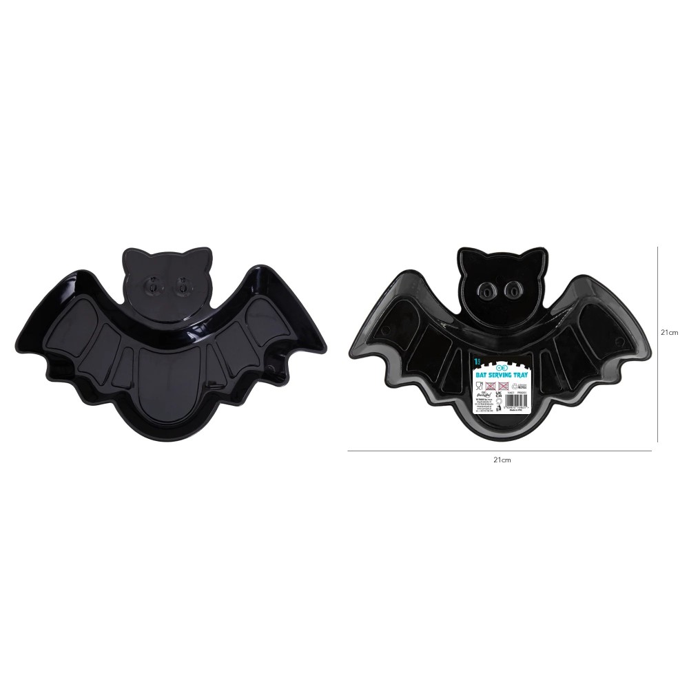 Halloween snack tray Bat - 18,5 x 28,5 cm