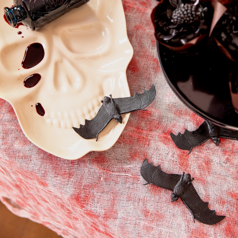 Halloween decoration bat - 5 pcs.