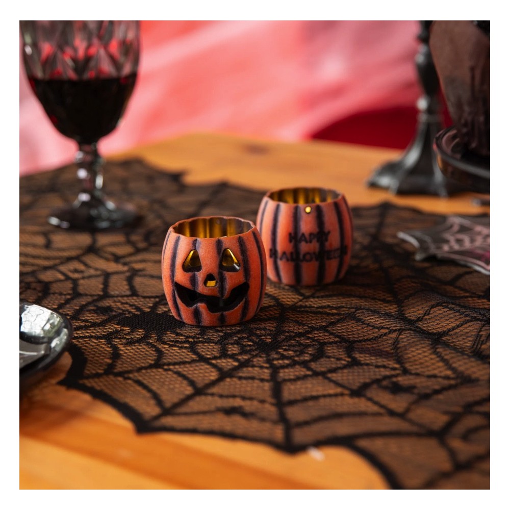 Halloween LED Pumpkin lantern - orange 5,5 cm