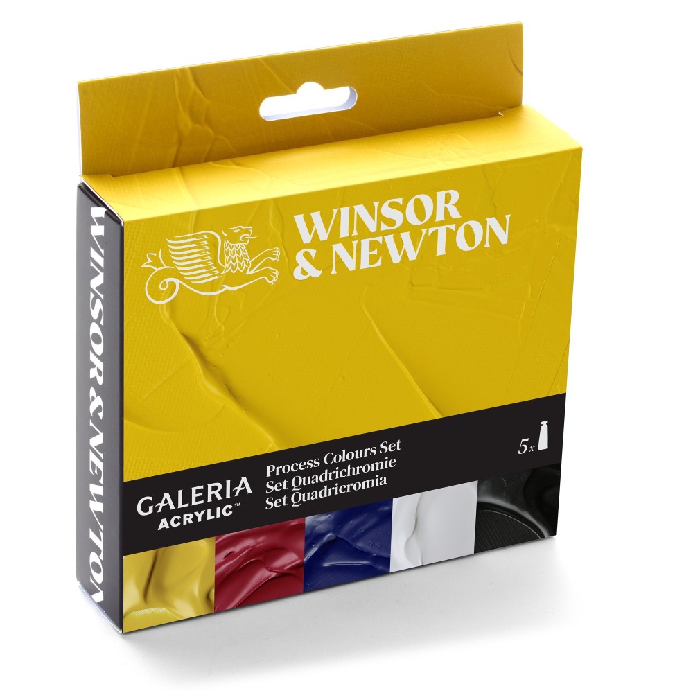 Set of acrylic paints Gallery - Winsor & Newton - CMYK 6 pcs.
