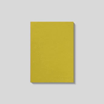 Framed notebook Naked A5 - mishmash - Chartreuse