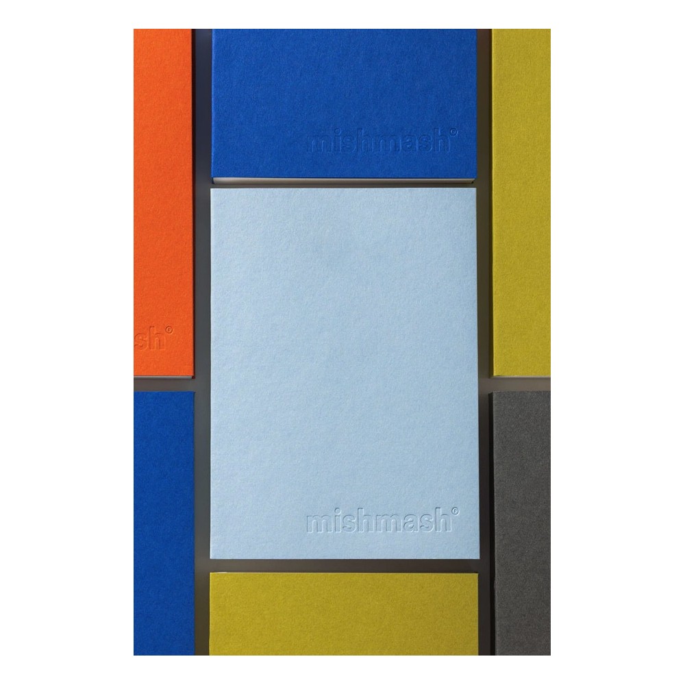 Notatnik w linie Naked A5 - mishmash - Slate