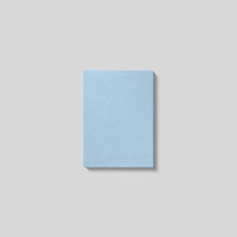 Notatnik w linie Naked A6 - mishmash - Light Blue