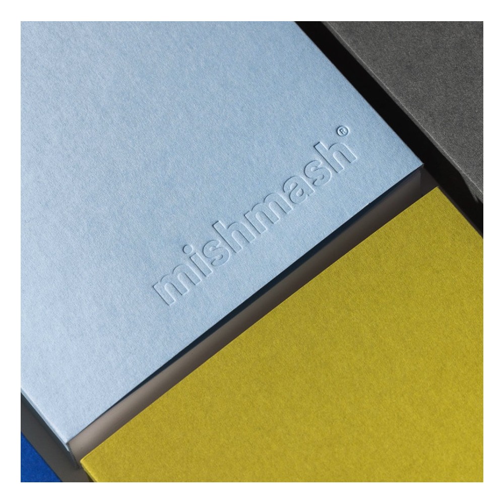 Notatnik w linie Naked A6 - mishmash - Slate