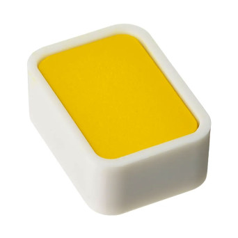 Shin-Gansai watercolor paint pan - Holbein - N304 Yellow