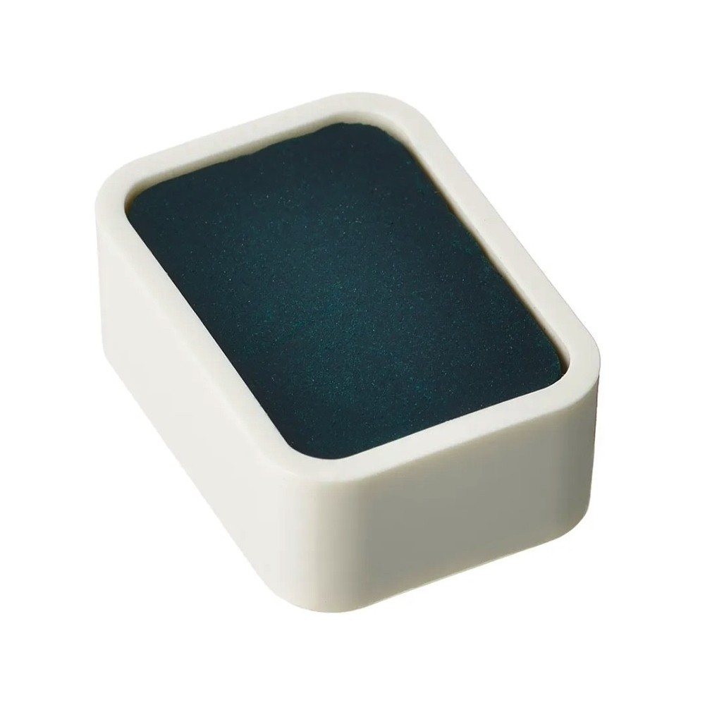 Farba akwarelowa w kostce Shin-Gansai - Holbein - N306 Viridian Hue