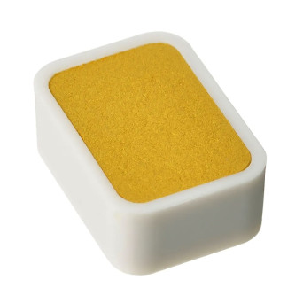 Farba akwarelowa w kostce Shin-Gansai - Holbein - N326 Gold