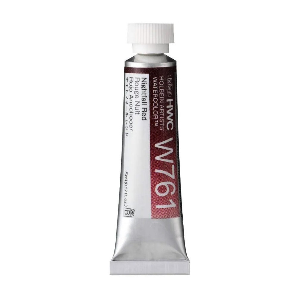 Farba akwarelowa Artists’ Watercolor - Holbein - Nightfall Red 5 ml