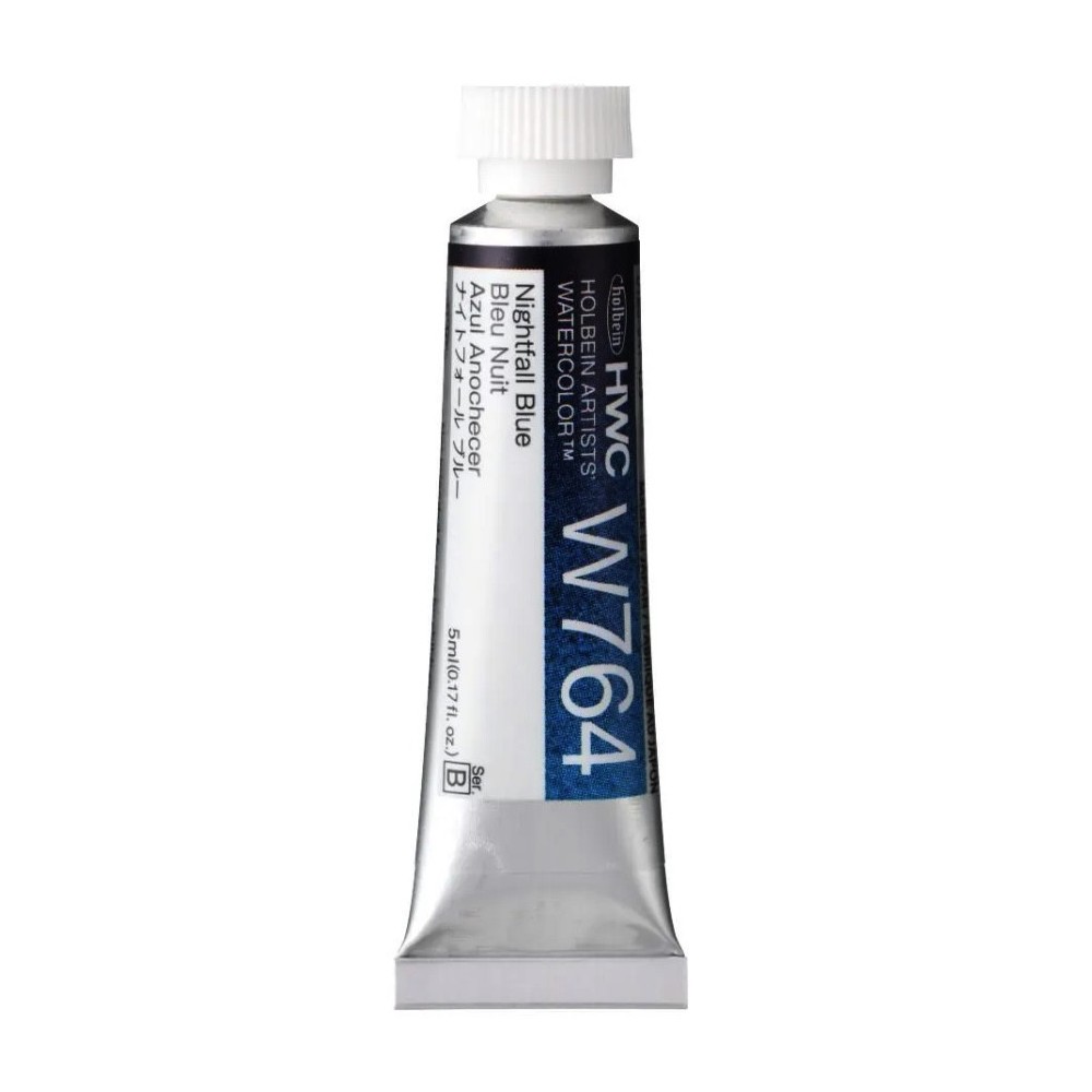 Farba akwarelowa Artists’ Watercolor - Holbein - Nightfall Blue 5 ml