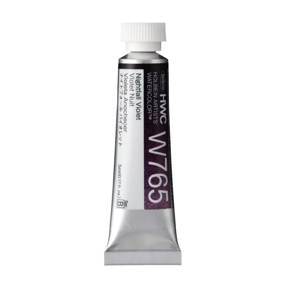 Artists' Watercolor paint - Holbein - Nightfall Violet 5 ml