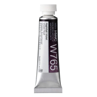 Farba akwarelowa Artists’ Watercolor - Holbein - Nightfall Violet 5 ml