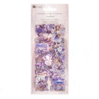 Naklejki foliowe Wróżki - DpCraft - Amethyst 6 ark.