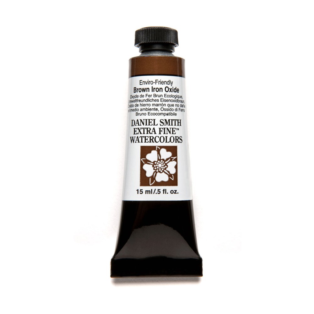 Extra Fine Watercolor paint - Daniel Smith - Enviro Friendly Brown Iron Oxide 15 ml