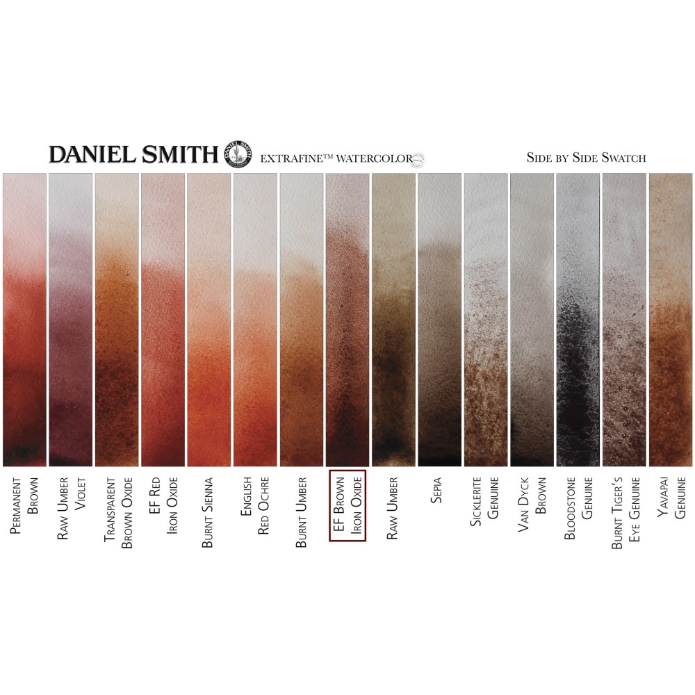 Extra Fine Watercolor paint - Daniel Smith - Enviro Friendly Brown Iron Oxide 15 ml
