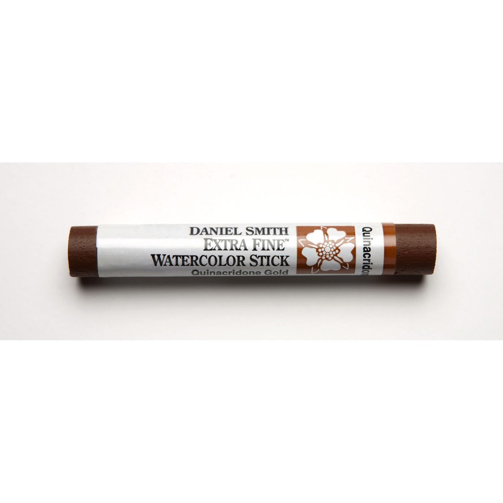 Extra Fine Watercolor stick paint - Daniel Smith - Quinacridone Gold