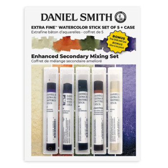 Set of Extra Fine Watercolor Enhanced Secondary Mixing  - Daniel Smith - 5 pcs.