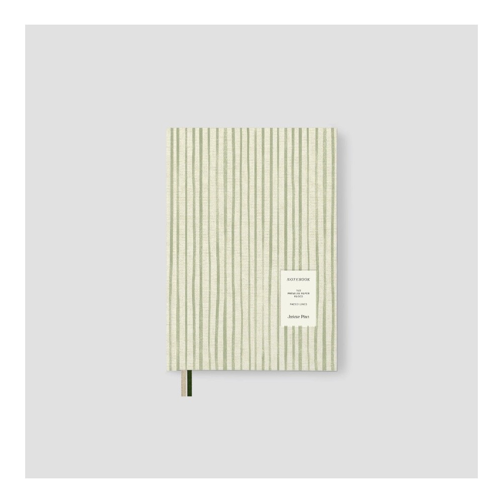 Meadow Notebook A5 - Jaśnie plan - green