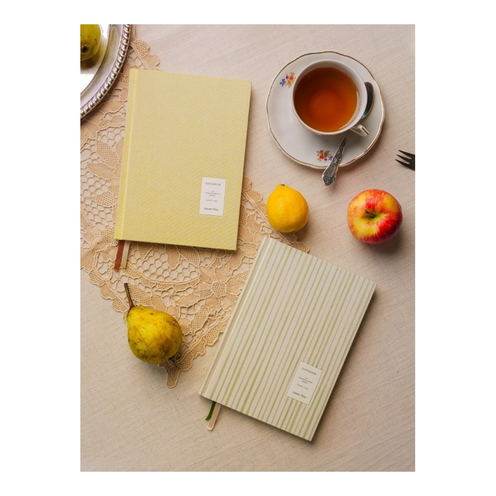 Meadow Notebook A5 - Jaśnie plan - green