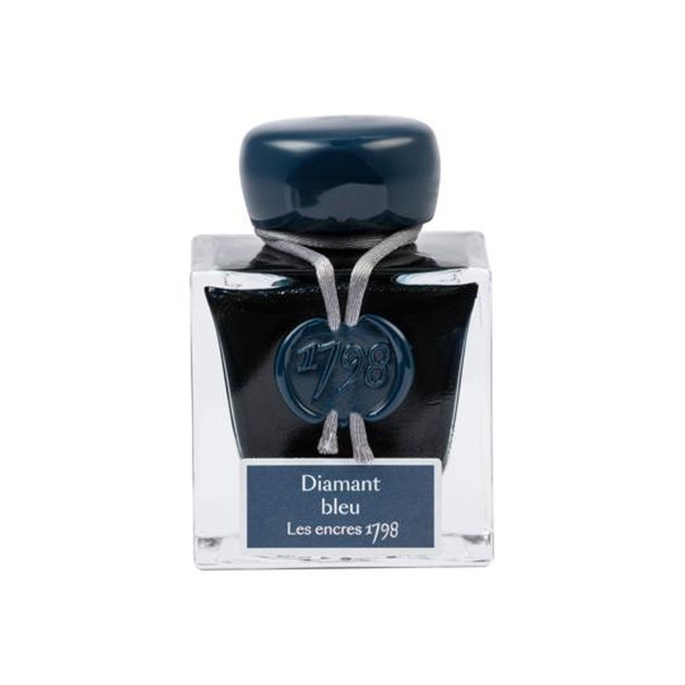 Atrament 1670 w butelce - J.Herbin - Diamant Bleu 50 ml