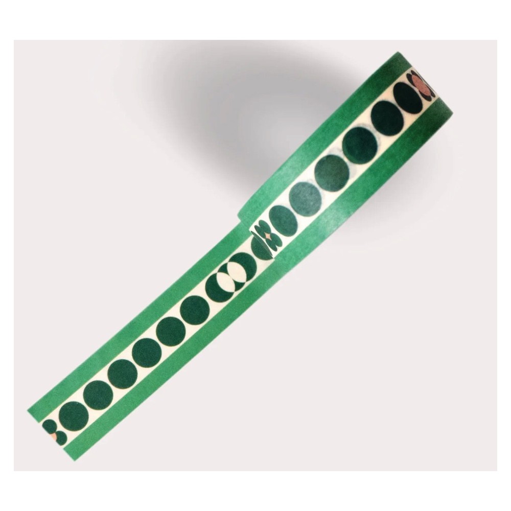 Washi paper tape Damson - The Completist. - 15 mm x 10 m