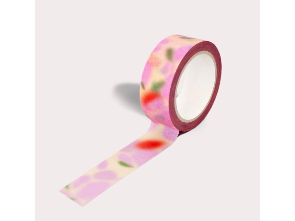 Taśma papierowa washi Hazy - The Completist. - 15 mm x 10 m