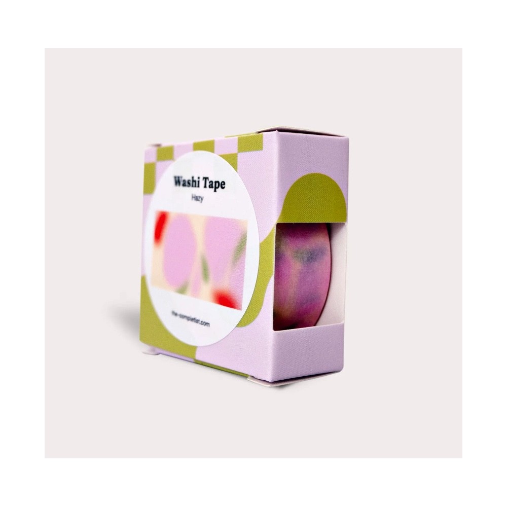 Washi paper tape Hazy - The Completist. - 15 mm x 10 m