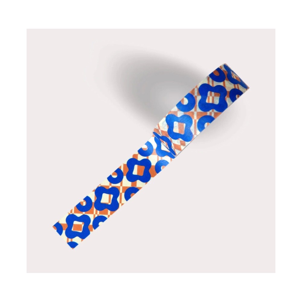Taśma papierowa washi Palau - The Completist. - 15 mm x 10 m