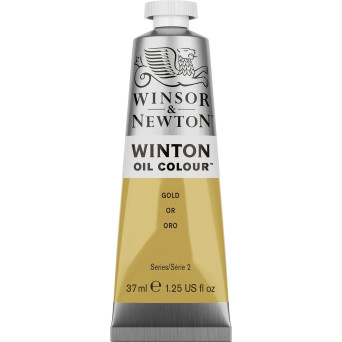 Oil paint Winton Oil Colour - Winsor & Newton - Gold 37 ml