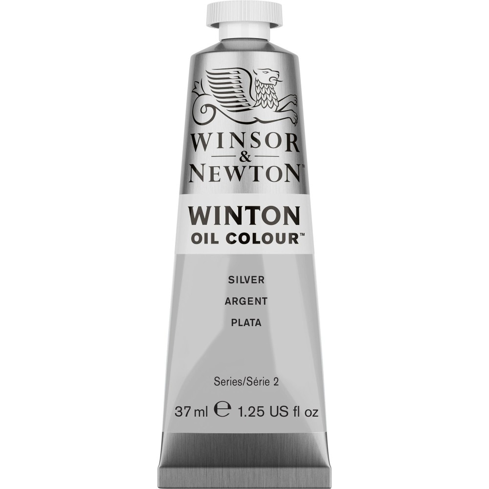 Oil paint Winton Oil Colour - Winsor & Newton - Silver 37 ml