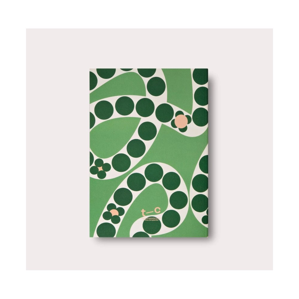 Dotted Slimline Damson notebook A5 - The Completist.