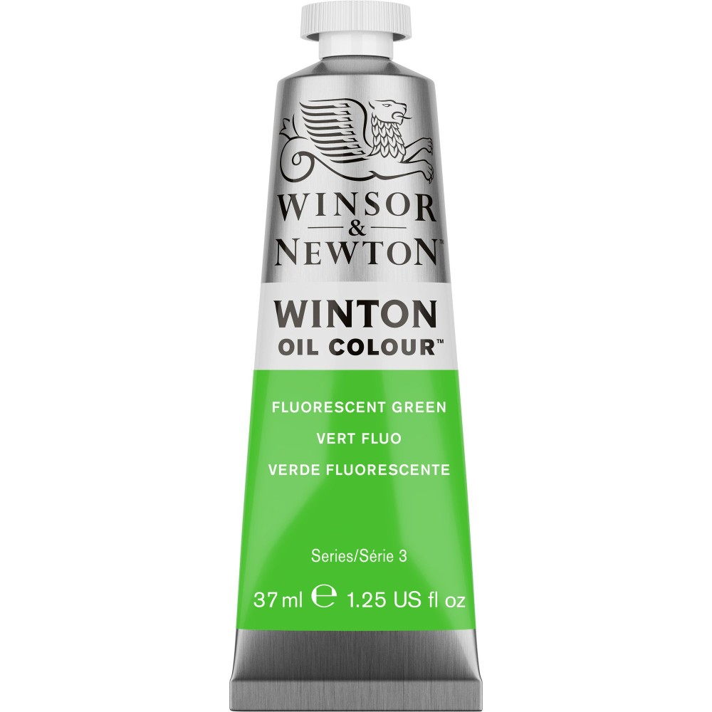 Oil paint Winton Oil Colour - Winsor & Newton - Fluo Green 37 ml