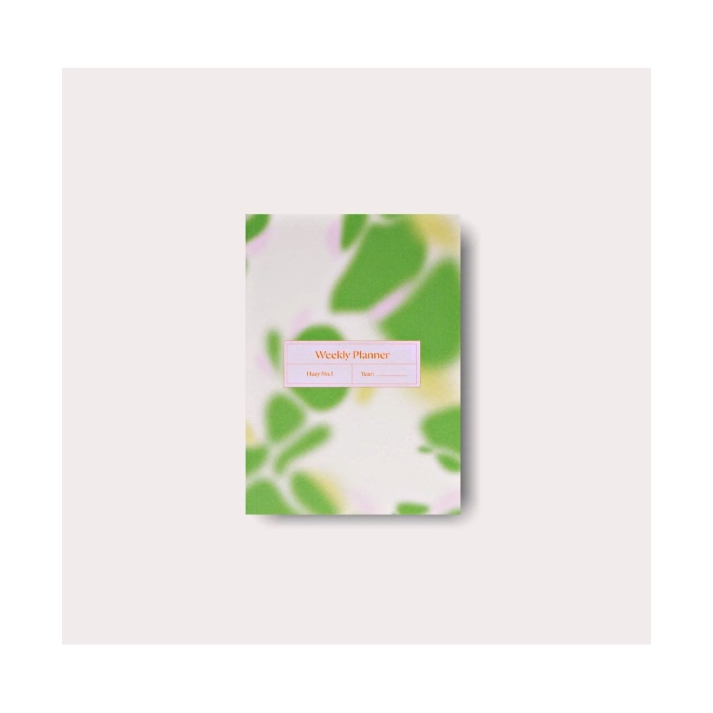 Planer tygodniowy niedatowany Hazy No.1 A6 - The Completist.