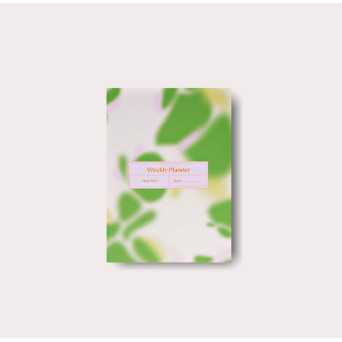 Undated weekly planner Hazy No.1 A6 - The Completist.