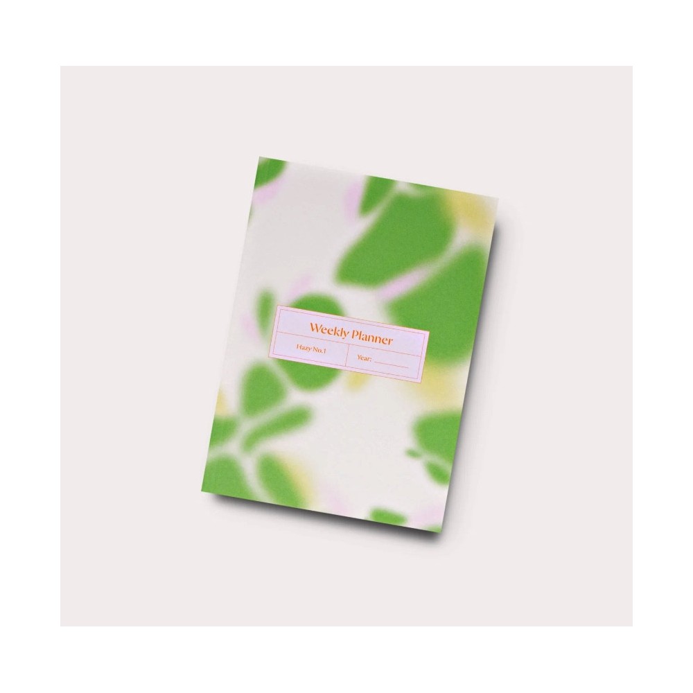 Planer tygodniowy niedatowany Hazy No.1 A6 - The Completist.